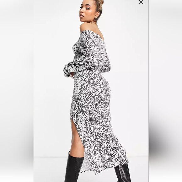 Asos animal print dress - Picture 2 of 4